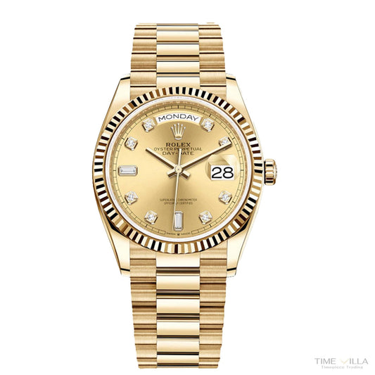 Rolex Day-Date 36 Yellow Gold Champagne